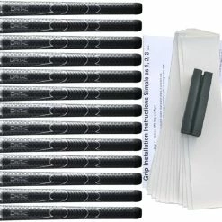 Winn Grips Winn Dri-Tac Dark-Grey 13-pc Grip Kit -Outlet Clubheads Store 7DT DG Pack XL min