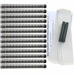 Winn Grips Winn Dri-Tac Wrap Gray 13-pc Grip Kit -Outlet Clubheads Store 7DTWR DG Pack X min