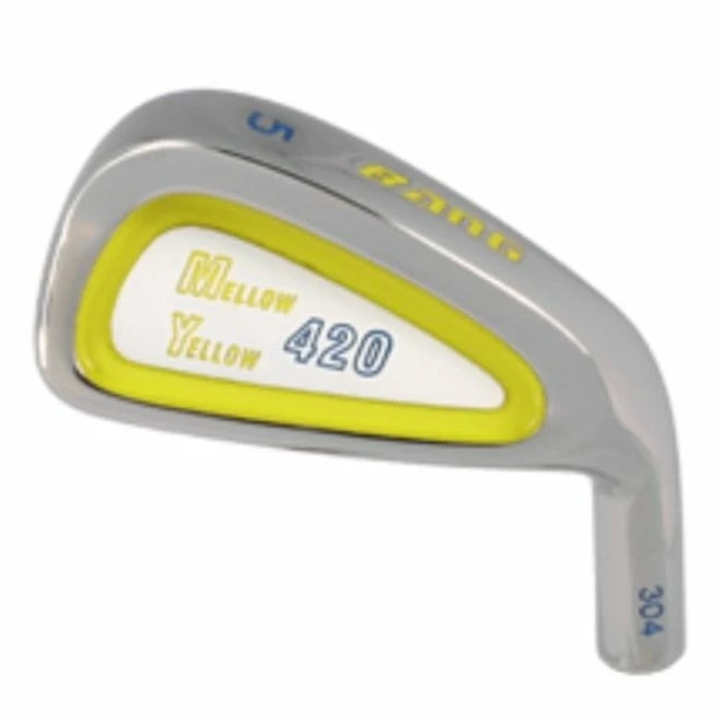 BangGolf Custom-Built Bang Golf Mellow Yellow Iron Clubs 4 BangGolf Custom-Built Bang Golf Mellow Yellow Iron Clubs - Image 2