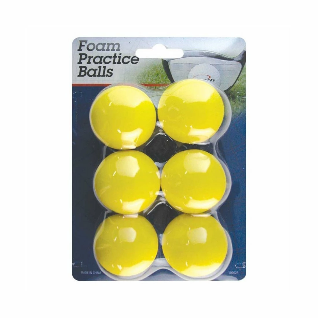 Intech Golf Foam Practice Balls - Pack Of 6 3 Intech Golf Foam Practice Balls - Pack Of 6