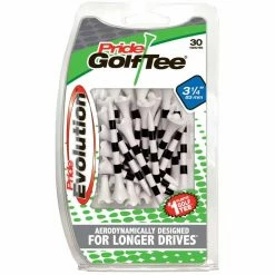 Pride Golf Tees Pride Evolution Striped Plastic 3-1/4" Golf Tees - 30 Pack 12 Pride Golf Tees Pride Evolution Striped Plastic 3-1/4" Golf Tees - 30 Pack -Outlet Clubheads Store SSEVS31430 WT XL min 01