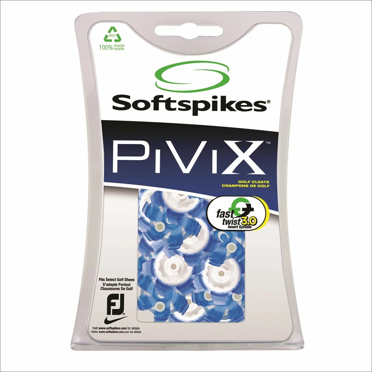 SoftSpikes Golf Softspikes PiviX Fast Twist 3.0 Golf Spikes 3 SoftSpikes Golf Softspikes PiviX Fast Twist 3.0 Golf Spikes