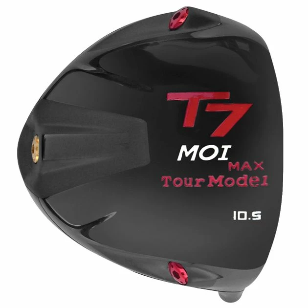 Custom-Built T7 Max MOI Black Triangular Titanium Driver 3 Custom-Built T7 Max MOI Black Triangular Titanium Driver