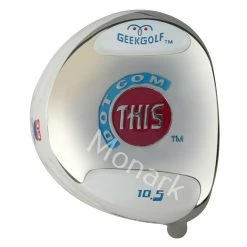 Geek Golf Dot-Com-This Titanium Driver Head - White