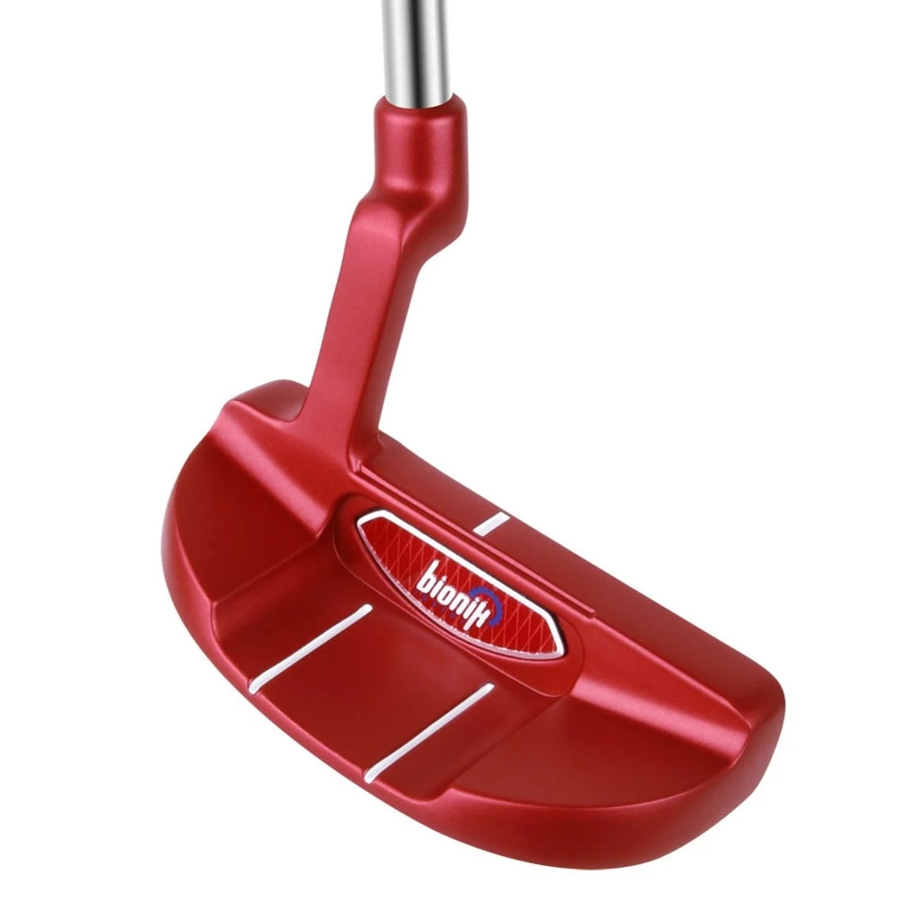 Custom-Built Bionik 105 Red Half Mallet Putter 3 Custom-Built Bionik 105 Red Half Mallet Putter