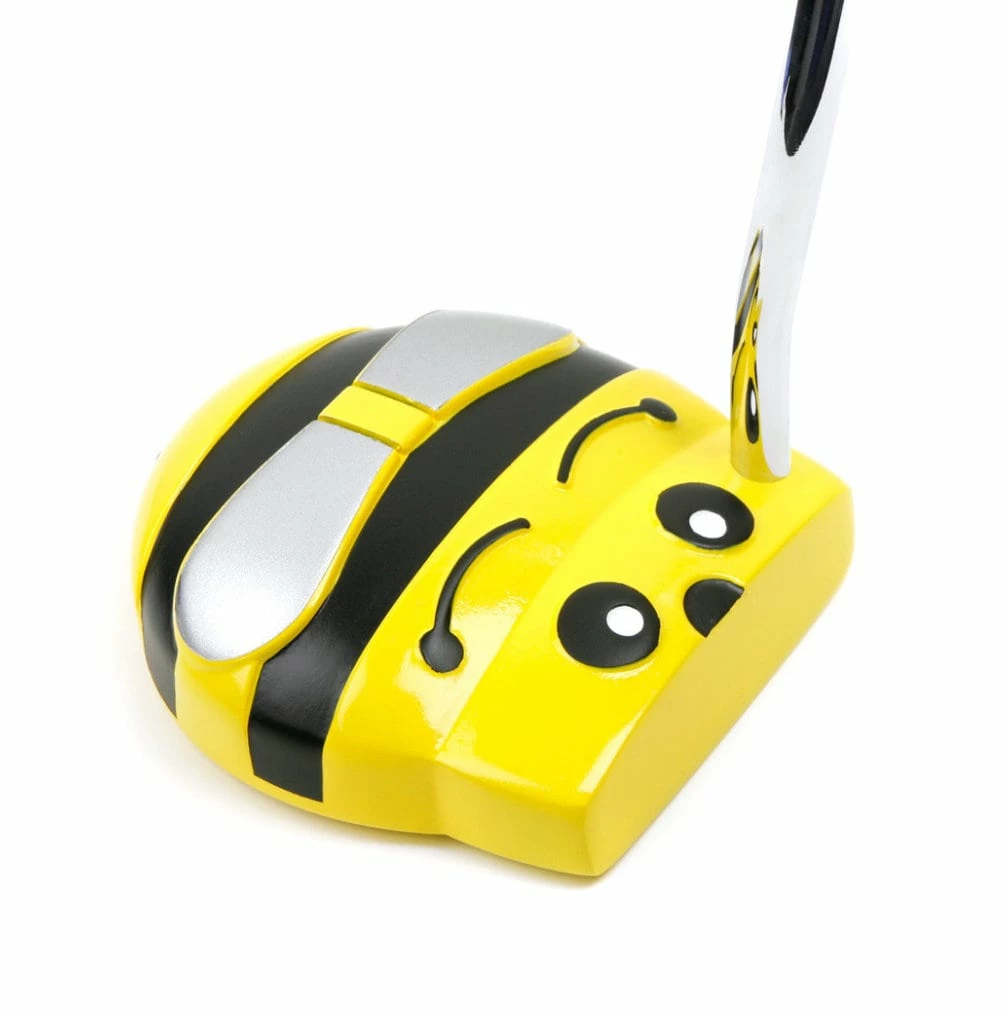 Custom-Built Intech Bumble Bee Mallet Putter RH 3 Custom-Built Intech Bumble Bee Mallet Putter RH
