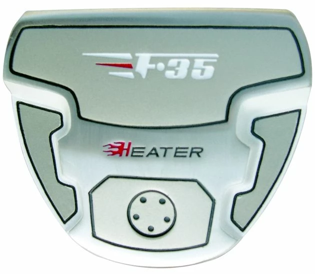 Heater F-35 White Mallet Putter Head 4 Heater F-35 White Mallet Putter Head - Image 3