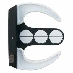 Armada Mallet Putter Head - Black/White -Outlet Clubheads Store d 2836
