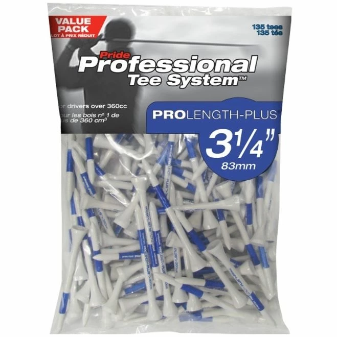 Pride Golf Tees Pride PTS Hard Wood Golf Tees - Value Pack 4 Pride Golf Tees Pride PTS Hard Wood Golf Tees - Value Pack - Image 2