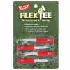 FlexTee 3" Flexible Golf Tees - Pack Of 4