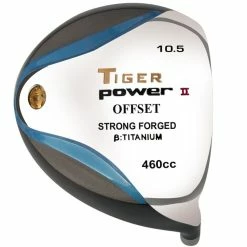 Tiger Power II Offset Titanium Driver Heads