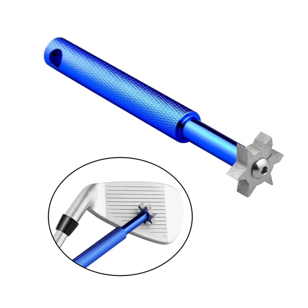 Dyncraft Gol Golf Club Groove Sharpener Tool - Blue 4 Dyncraft Gol Golf Club Groove Sharpener Tool - Blue - Image 2