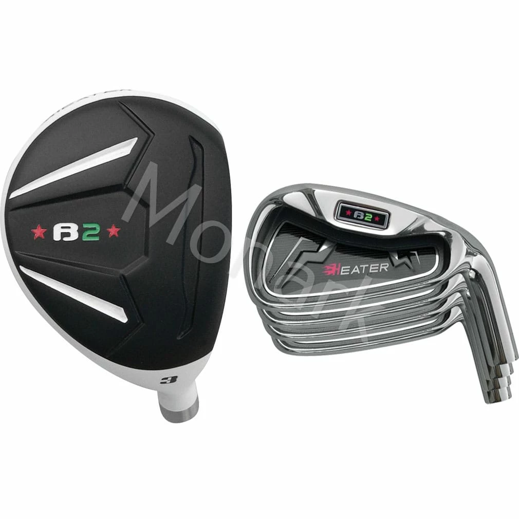 Custom-Built Heater B-2 Hybrid / Iron Combo Set (8 Clubs) 3 Custom-Built Heater B-2 Hybrid / Iron Combo Set (8 Clubs)