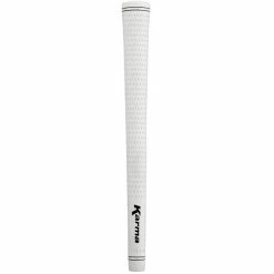 Karma Grips Karma Velour White Midsize (+1/32") Golf Grip