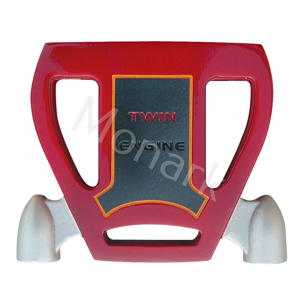 Custom-Built T7 Twin Engine Red Mallet Putter 5 Custom-Built T7 Twin Engine Red Mallet Putter - Image 3