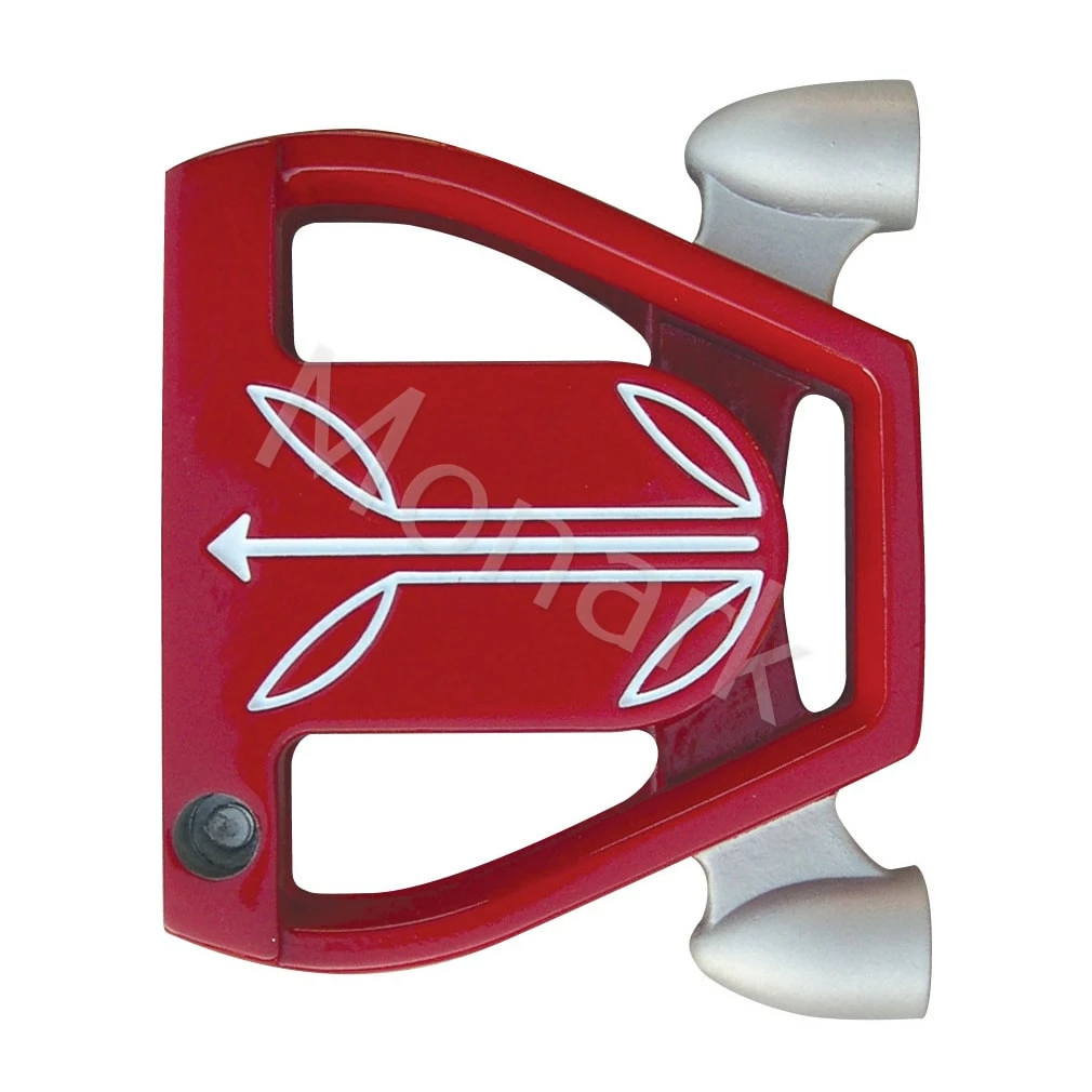 Custom-Built T7 Twin Engine Red Mallet Putter 6 Custom-Built T7 Twin Engine Red Mallet Putter - Image 4
