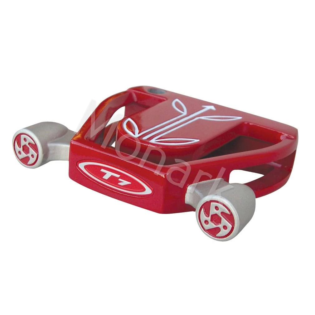 Custom-Built T7 Twin Engine Red Mallet Putter 4 Custom-Built T7 Twin Engine Red Mallet Putter - Image 2