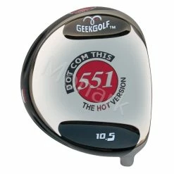 Geek Golf Dot-Com-This 551 Japan Hot Version Titanium Driver Head - Black