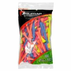 Orlimar 2 3/4-Inch Golf Tees 100-Pack - Multi-Color