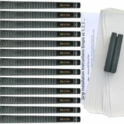 Rexton Golf Rexton Black/White Velvet 13-pc Grip Kit